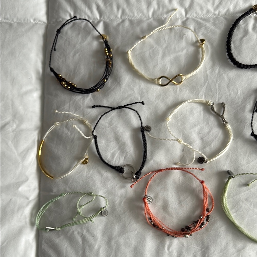 Colorful String Bracelet Set - Picture 2 of 4